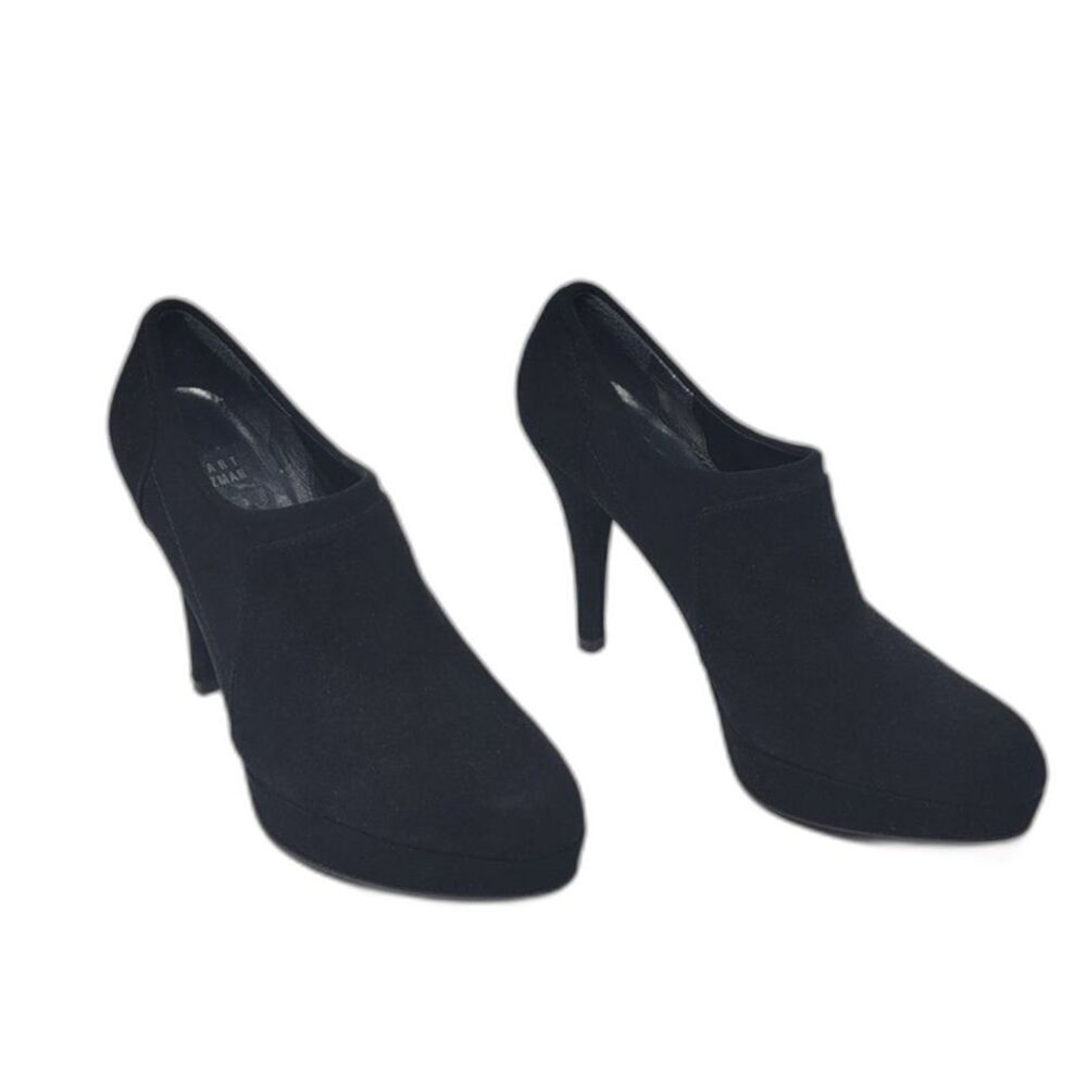 Stuart Weitzman Holdme Platform Heel Booties - image 4